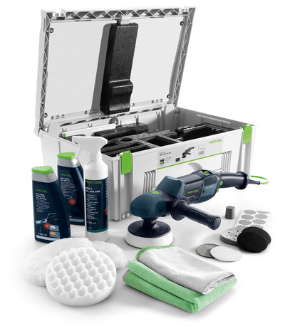 Polisher Festool RAP 150-21 FE-Set Automotive + Accessories