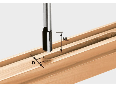 Frez do rowków z ostrzem podstawowym Festool; 14 mm; 100 mm