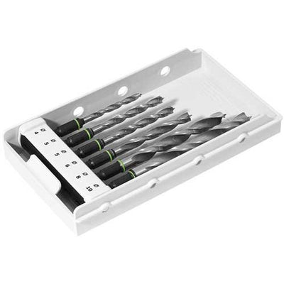 Wood drill bit set Festool 4-10 mm 6 units