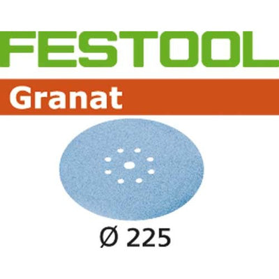 Sandpaper for random orbit sanders Granat 225 mm P60 25 units