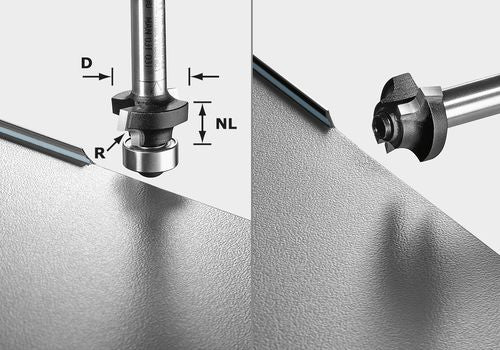 Rounding over router bit Festool HW 2/20/47 mm