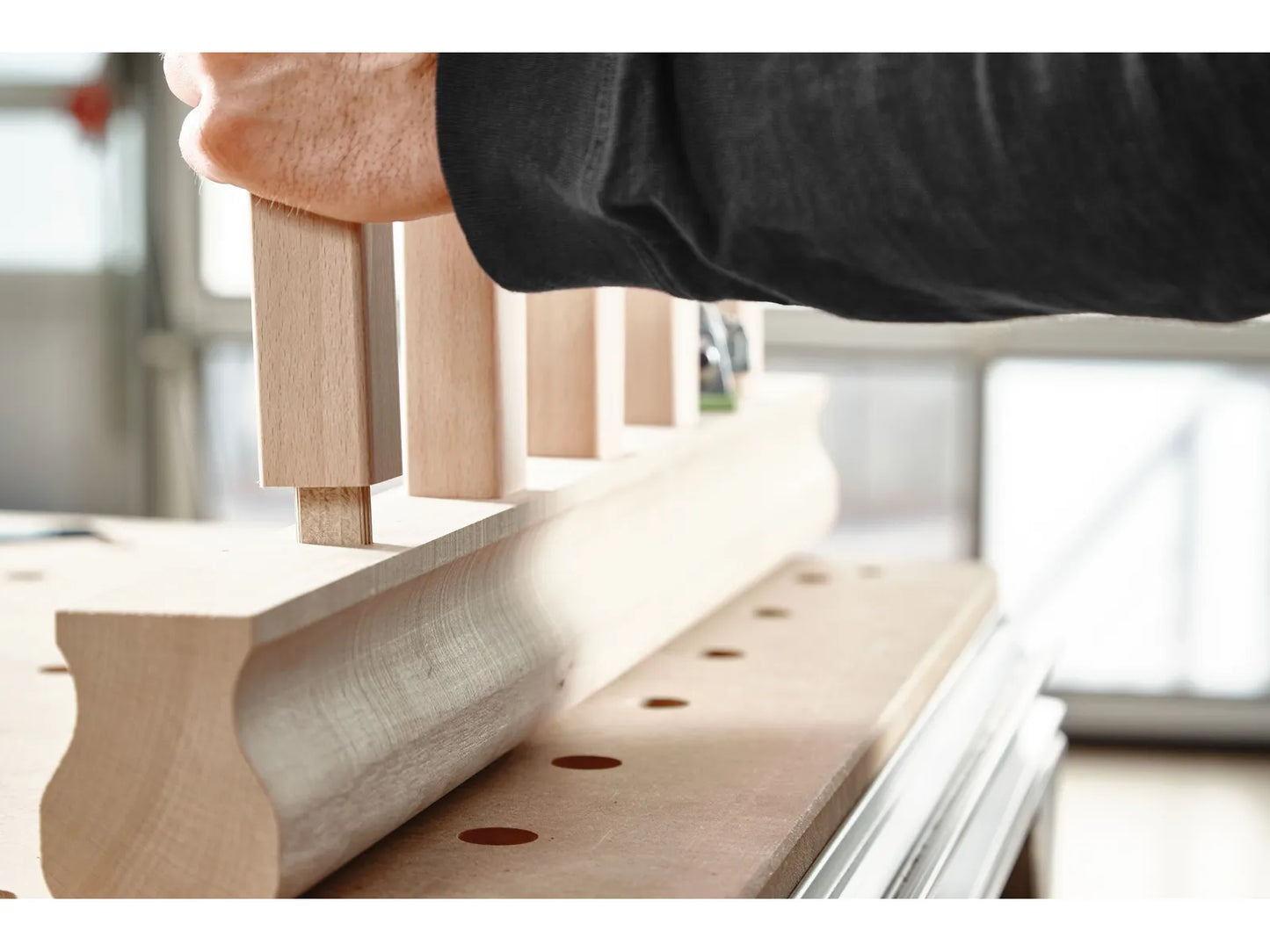 Kołki drewniane biszkoptowe Festool Domino; 6x40/190 BU SB tępe