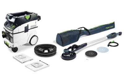 Long-reach wall sander Festool LHS-E 225/CTM36-Set PLANEX