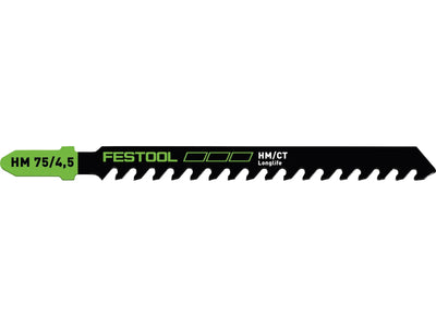 Brzeszczoty do wyrzynarki Festool; 75 mm; 4,5 mm; 1 szt.