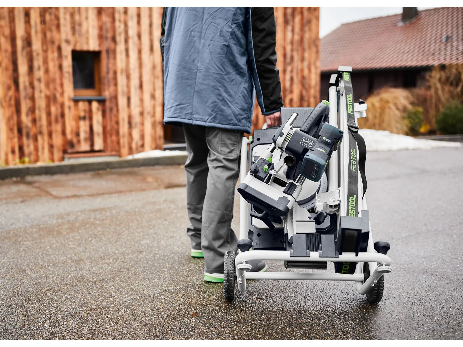 Compound mitre saw Festool KSC 60 EB 5.0 I-UG-Set KAPEX; 2x18 V; 2x5.0 Ah accu.