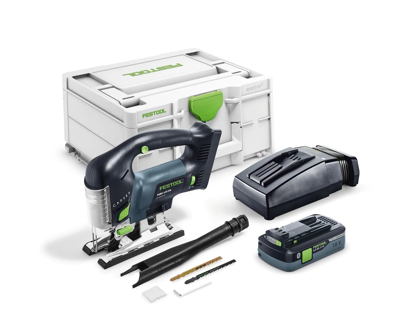 Wyrzynarka akumulatorowa Festool PSBC 420 HPC 4.0 EBI-Plus CARVEX