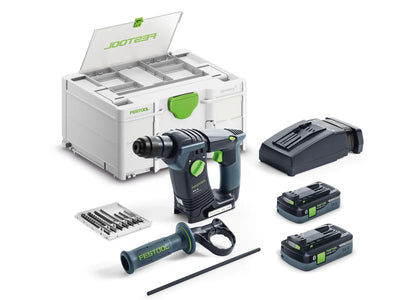 Akumulatorowy młot udarowo-obrotowy Festool BHC 18 HPC 4.0 I-Plus