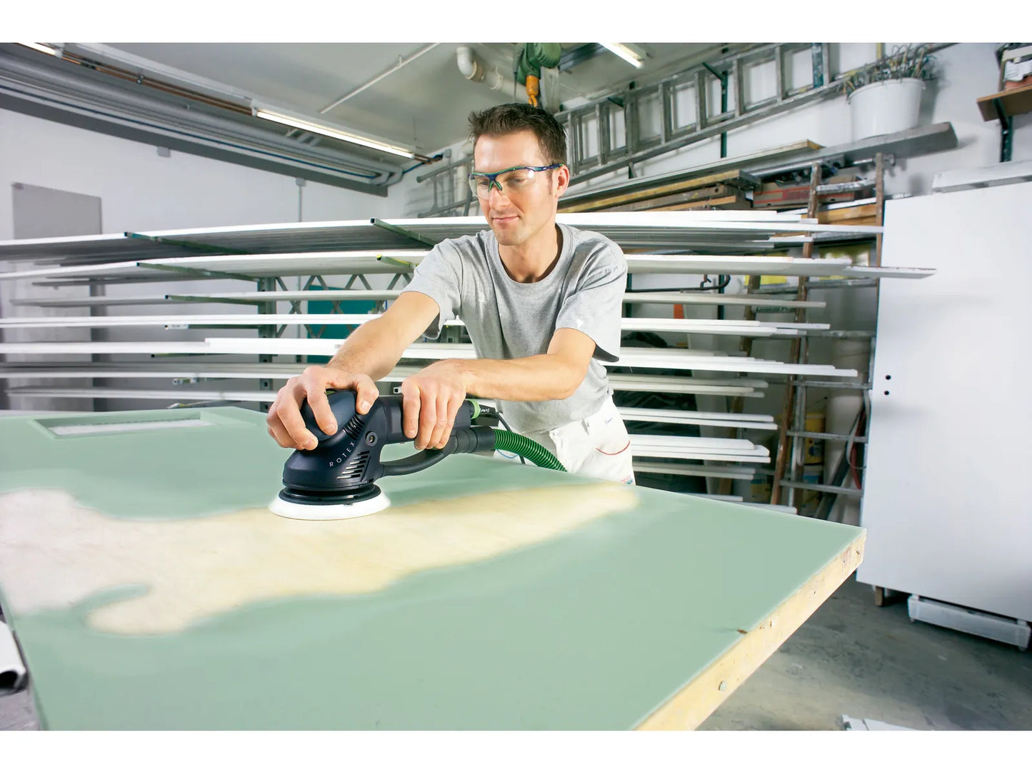Papier ścierny do szlifierek mimośrodowych Festool STF 150 mm; 48; P24; SA; 25 szt.