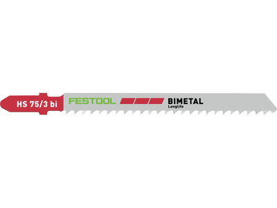 Brzeszczoty do wyrzynarki Festool; 75 mm; 3 mm; 5 sztuk