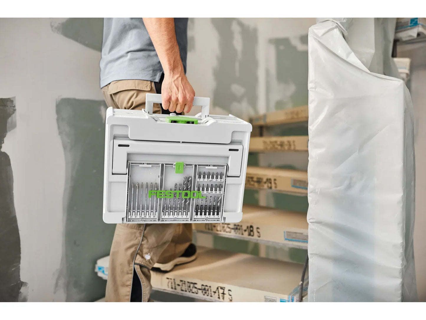 Zestaw wierteł do drewna Festool BKS SYS3 D3-10 CE/W; Ø3-10 mm; 6 sztuk