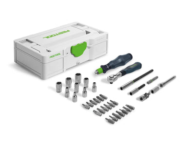 Zestaw narzędzi Festool SYS3 S 76-1/4''-CE RA; 37 szt.