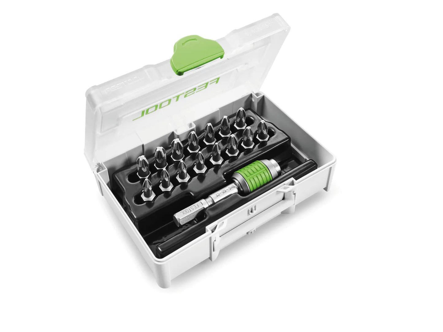 Zestaw akcesoriów do bitów wkrętakowych Festool SYS3 XXS CE-PZ BHS 60; 16 sztuk