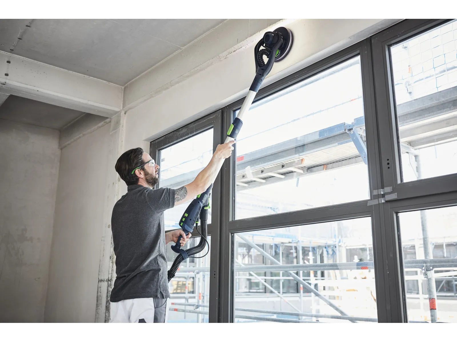 Long-reach wall sander Festool PLANEX LHS 2 225 EQI/CTL 36-Set