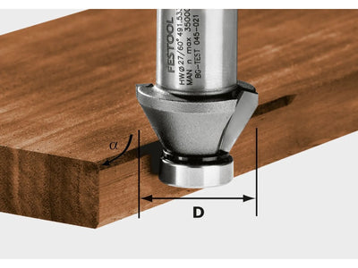 Frez do fazowania Festool 27 mm; 45